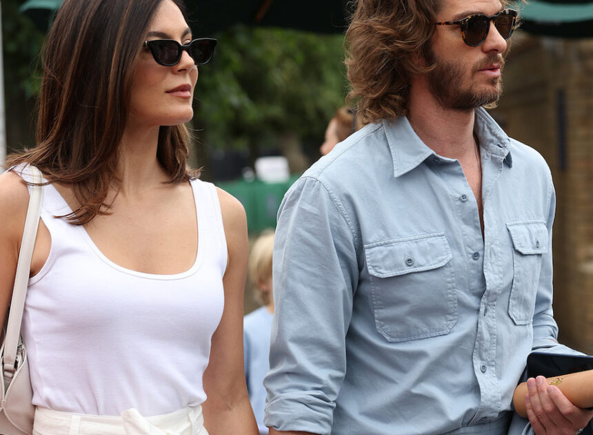 Andrew Garfield and Monica Barbaro Hold Hands During Rare Public Appearance
