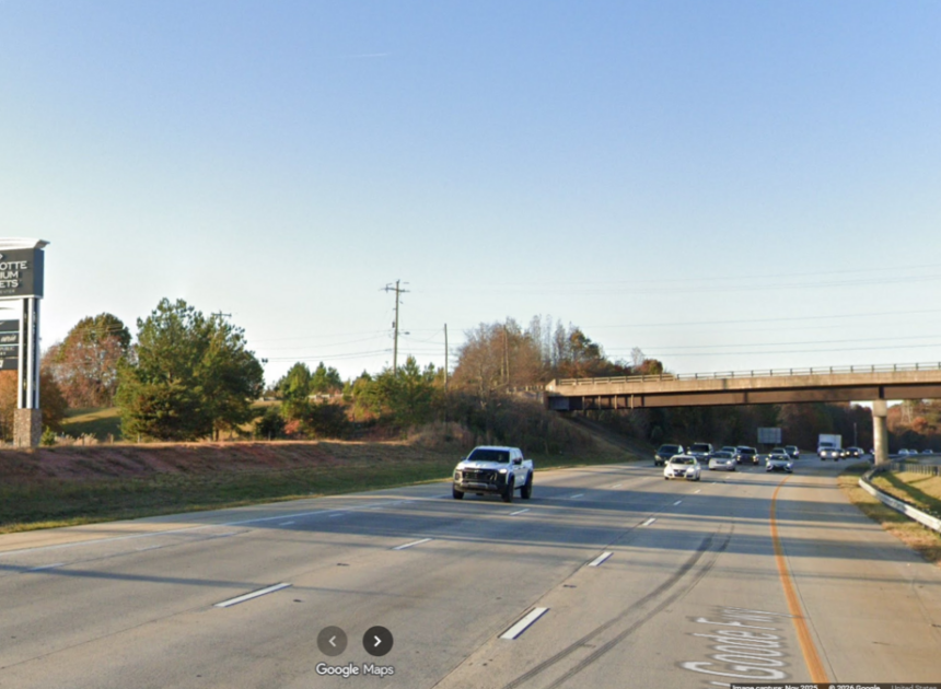 Bullet struck man in head on I-485 near Charlotte Premium Outlets, CMPD says