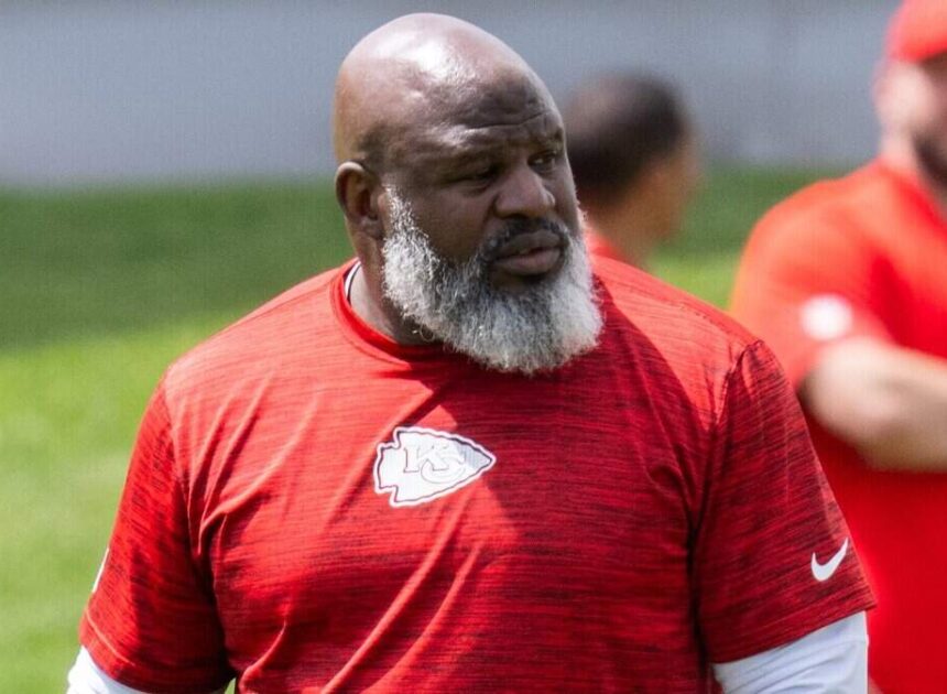 You can’t help but feel Eric Bieniemy’s absence as the Chiefs open camp