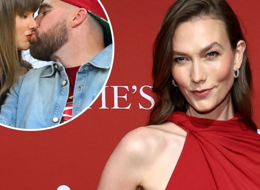 Karlie Kloss Dodges Question About Taylor Swift and Travis Kelce’s Wedding