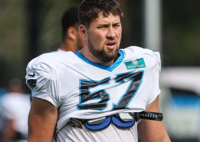 Scouting Panthers’ top pick: How Monroe Freeling attacked first practice in pads