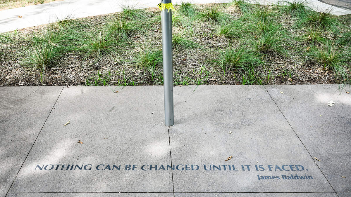 Historical marker honoring lynching victim vandalized in Reedy Creek Park
