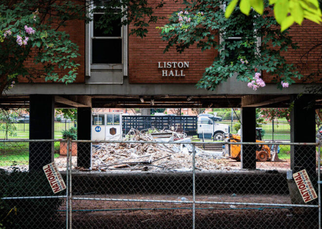 JCSU starts demolishing historic building with an eye toward campus renewal