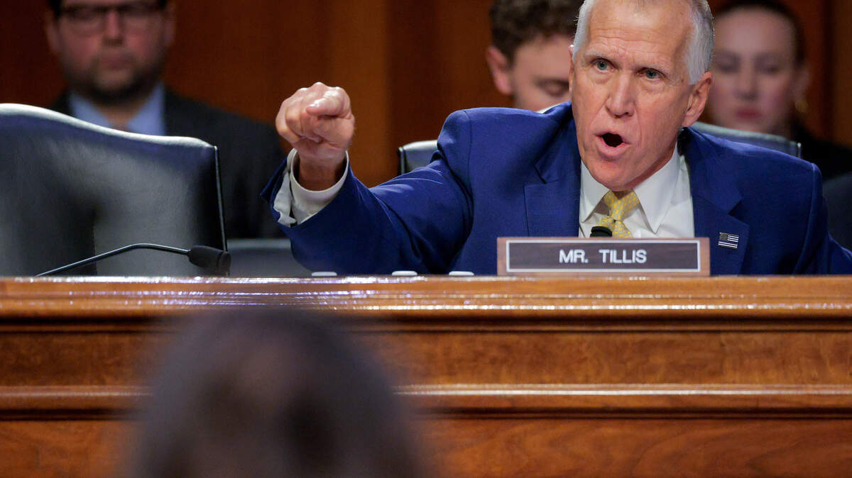 At Blanche confirmation hearing, the old Thom Tillis returns with a whimper | Opinion