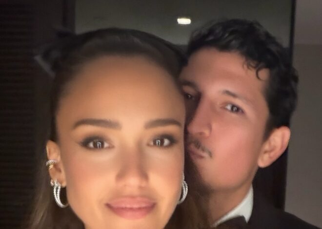Jessica Alba and Danny Ramirez Pack on the PDA During Taylor Swift’s Wedding