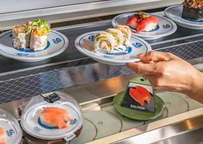 Revolving sushi restaurant with 100+ menu items opening soon in Ballantyne