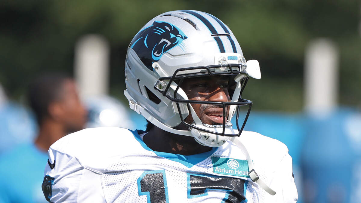 Panthers WR Xavier Legette injured, carted off the field. What his coach said