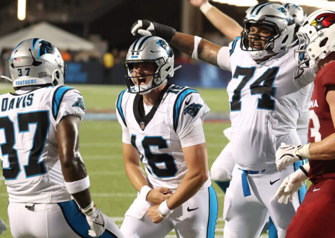 Long live the King: Panthers backup QB runs for game-winning TD on final play