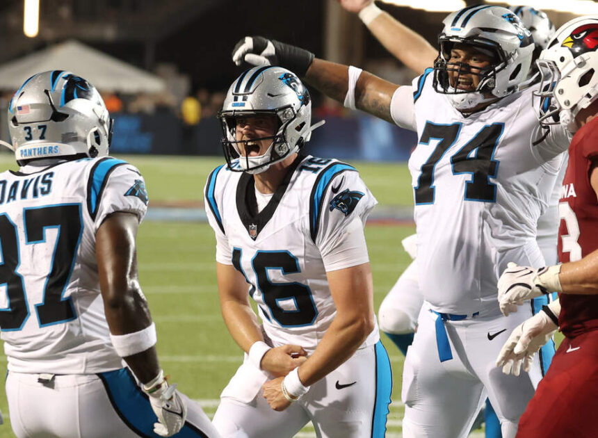 Long live the King: Panthers backup QB runs for game-winning TD on final play