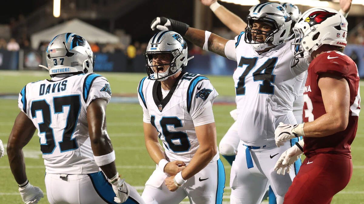 Long live the King: Panthers backup QB runs for game-winning TD on final play