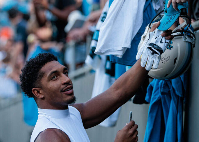 Carolina Panthers gain one offensive star but lose another to hamstring injury