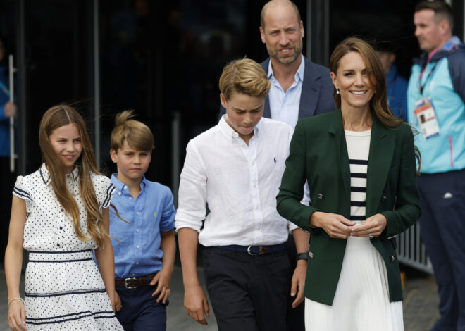William and Kate Enjoy Family Day With All 3 Kids at Commonwealth Games