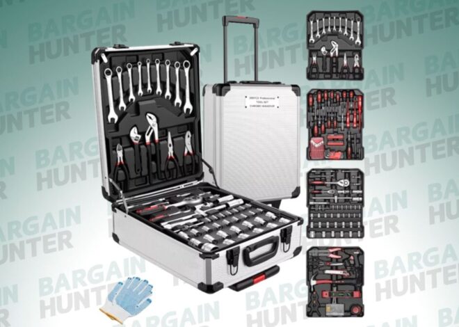 This 399-Piece Rolling Tool Set Is Currently on Sale for Over 60% Off at Macy’s