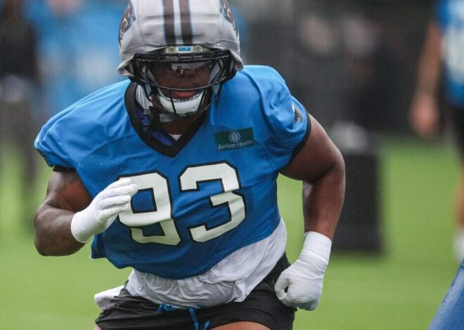 Veteran Carolina Panthers lineman retires suddenly after preseason practice