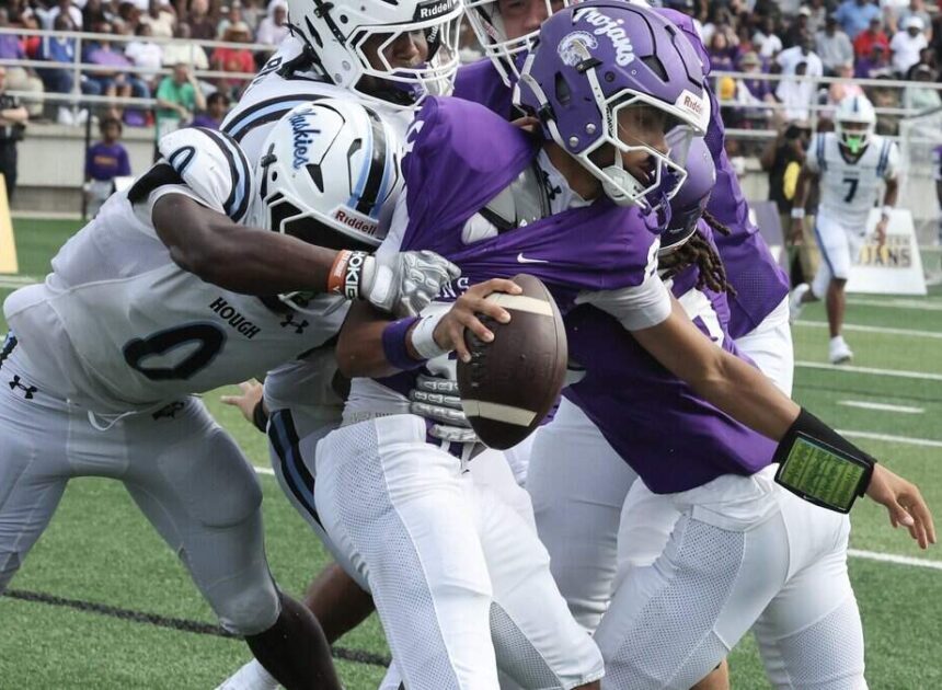No. 1 Hough dominates Northwestern with defense, avoids upset to start the season