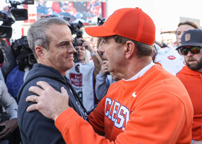 Where Clemson and South Carolina stand in first Top 25 of football season