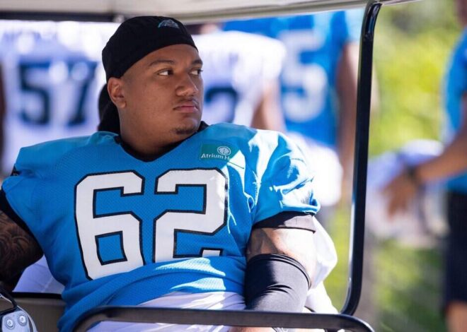 Carolina Panthers cut ties with struggling offensive lineman from 2023 draft