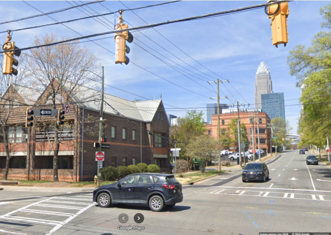 Unusual uptown crime scene includes homicide, robbery and a car crash, CMPD says