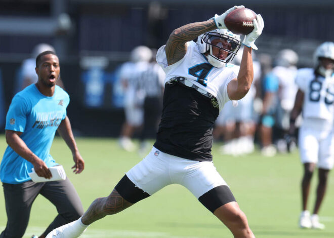 Bryce Young-TMac connection comes alive in Carolina Panthers practice with Jags