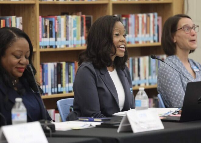 What’s in store for Crystal Hill’s first board meeting back as CMS superintendent