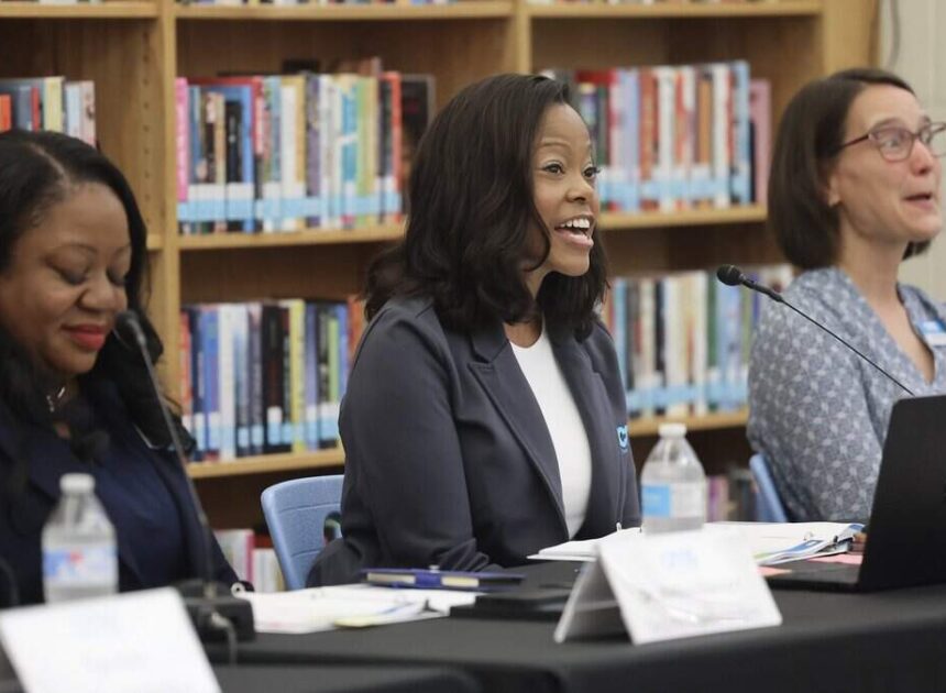 What’s in store for Crystal Hill’s first board meeting back as CMS superintendent