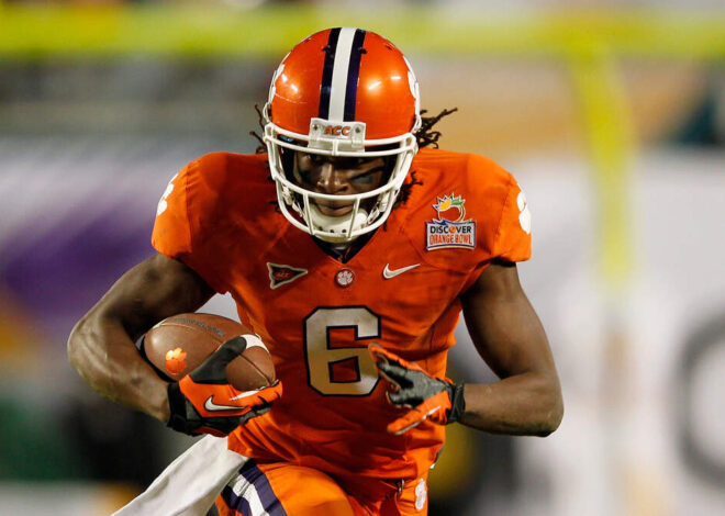 Former Clemson star DeAndre Hopkins hired to ACC football coaching staff