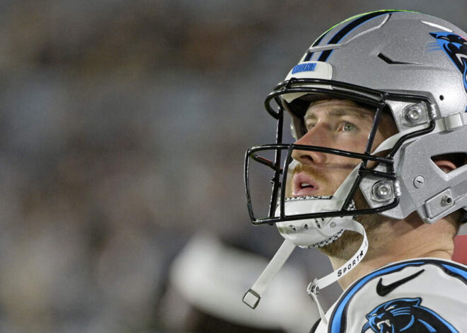Carolina Panthers are releasing reserve QB, report says. Another decision looms