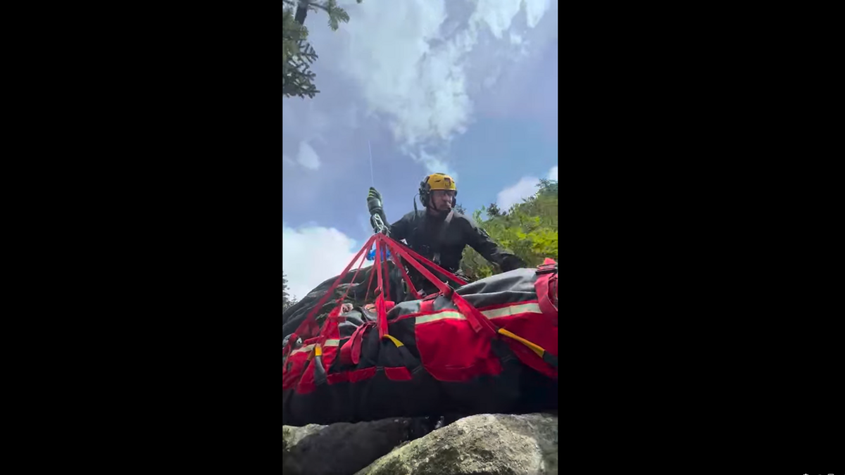 Hiker enjoying view falls off cliff in NC. Luckily, someone saw it, rescuers say