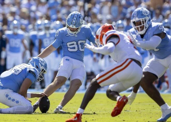 UNC football kicker, three field hockey athletes granted fifth season of eligibility