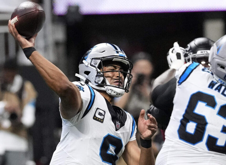 Carolina Panthers rebound, blow out Falcons behind Bryce Young, Devin Lloyd
