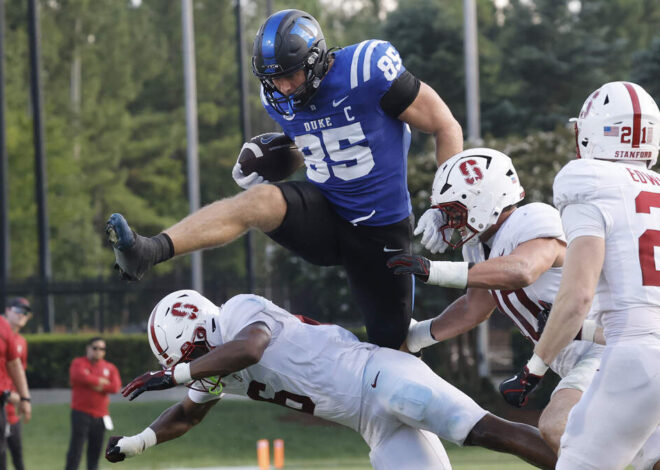 Duke football dominates Stanford. Observations from an ACC opening win
