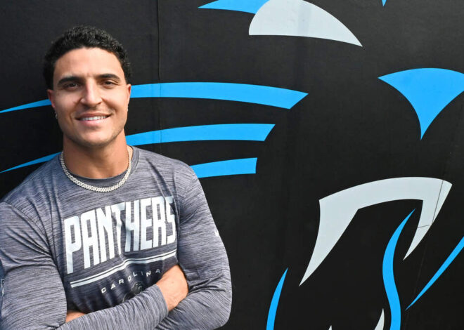 Panthers star Jaelan Phillips once lost himself in football’s pain. Music saved him