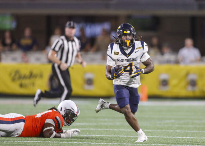 West Virginia football rolls over No. 25 Virginia behind QB Michael Hawkins