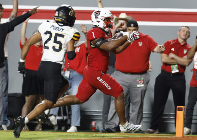 NC State football holds off App State rally. Observations from a Wolfpack win