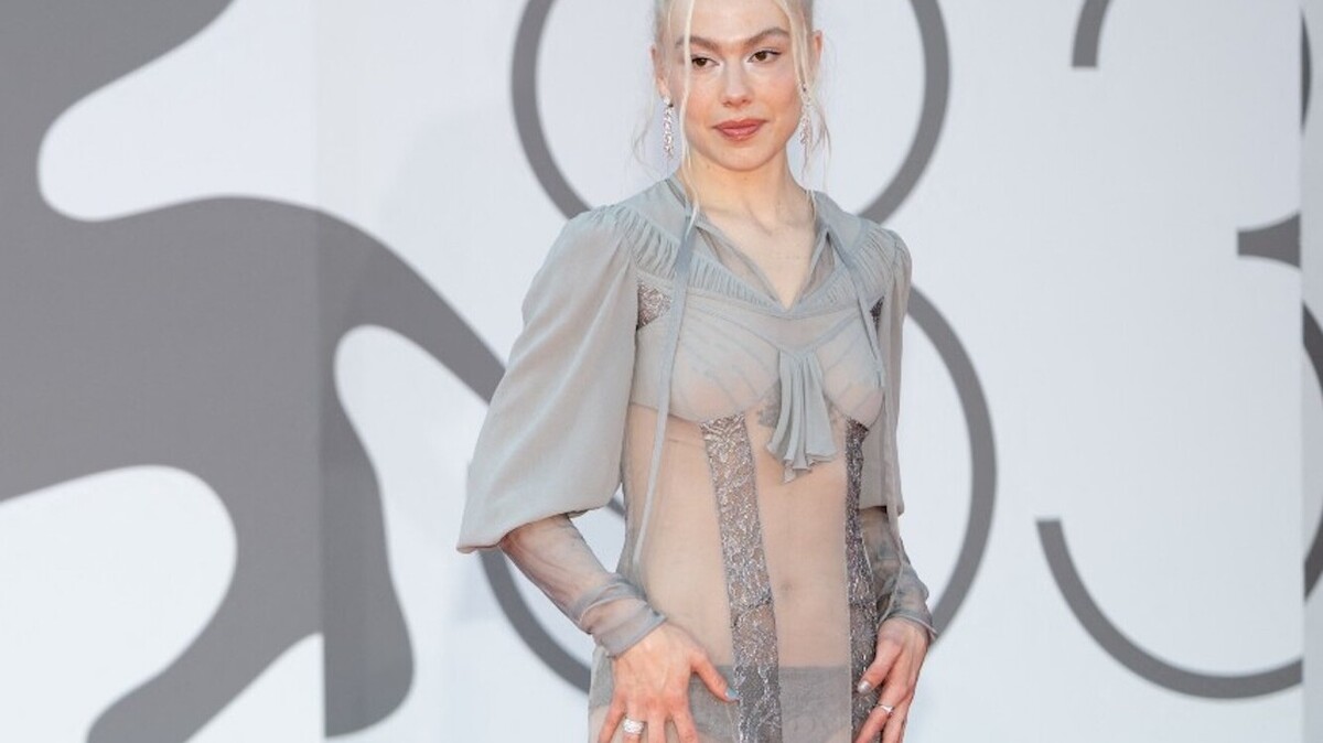 Phoebe Bridgers Looks Ethereal in Naked Dress at Venice Film Festival