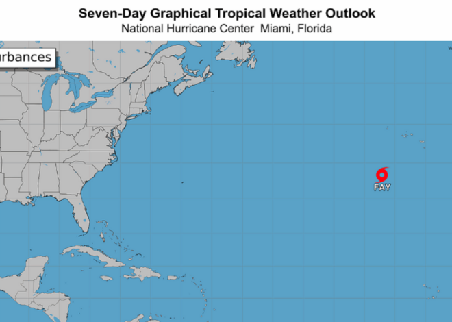 Tropical Storm Fay formed in the Atlantic Ocean. Could it impact NC?