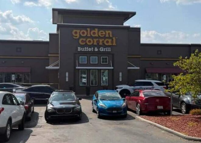 Patrons start brawling at Golden Corral, then a woman suddenly dies, NC police say
