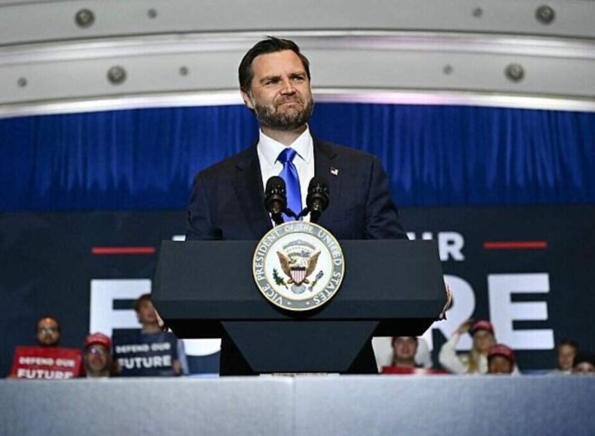 JD Vance makes pitch to undecided voters, bashes Roy Cooper at NC midterm rally