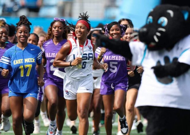 Girls flag football kicks off as official sport in North Carolina on Wednesday