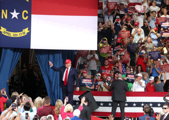 PHOTOS: President Donald Trump’s rally in Gastonia on Sept. 16, 2026