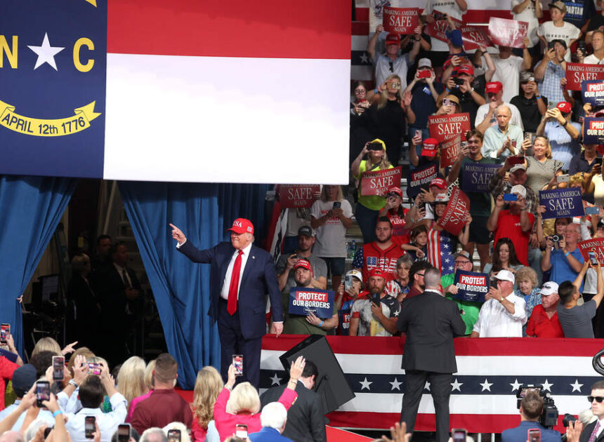 PHOTOS: President Donald Trump’s rally in Gastonia on Sept. 16, 2026
