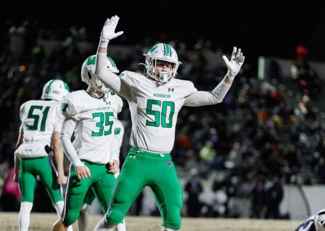 Weddigton makes a jump in The Observer’s Sweet 16 high school football poll