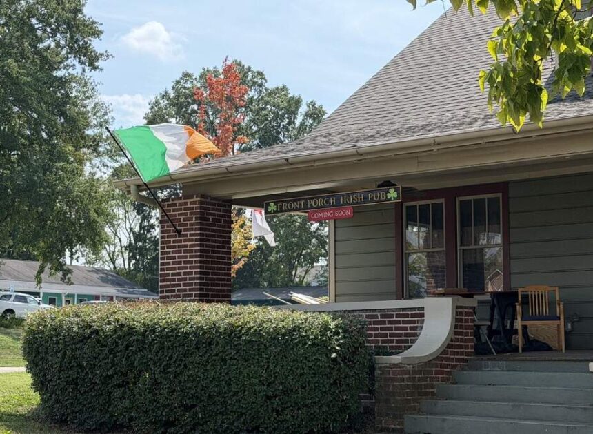 Authentic Irish pub, beer garden poised for Pineville debut. When does it open?
