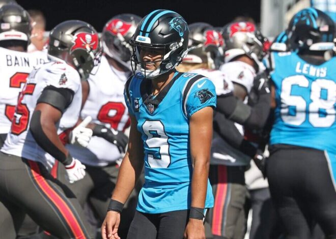 Tampa Bay crushes Carolina Panthers as boos rain in Charlotte. Quick thoughts