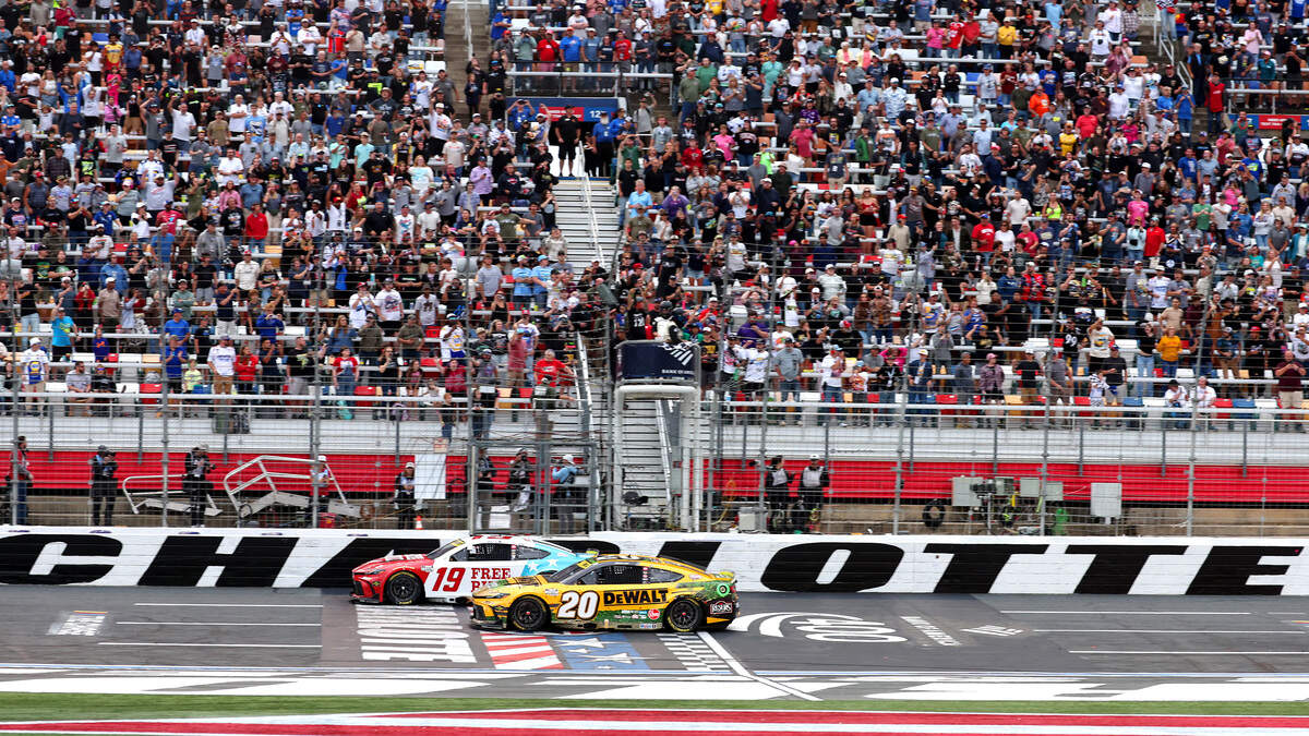 Christopher Bell a narrow 2nd in Charlotte again. ‘I’m just in shock right now’