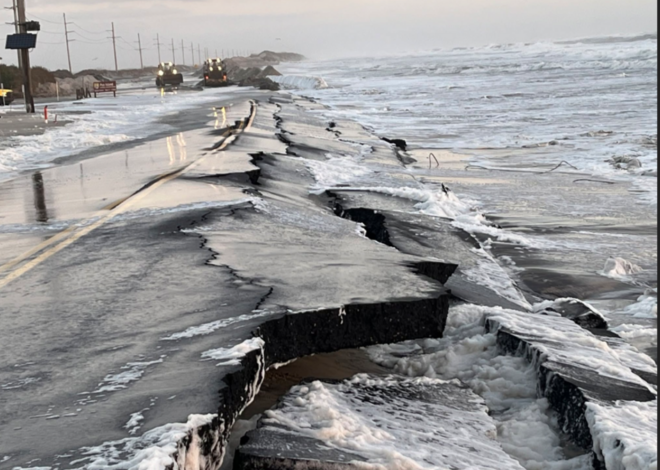 Raging nor’easter has ripped apart NC’s Outer Banks highway, state crews say