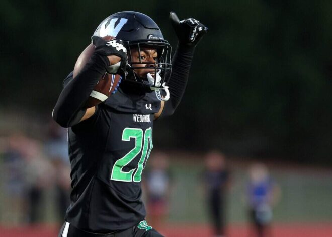 Weddington dominates showdown of unbeaten Union County teams Friday