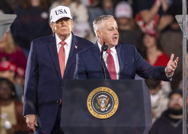 Trump rallies NC for Republicans as money dries up, ratings favor Democrats